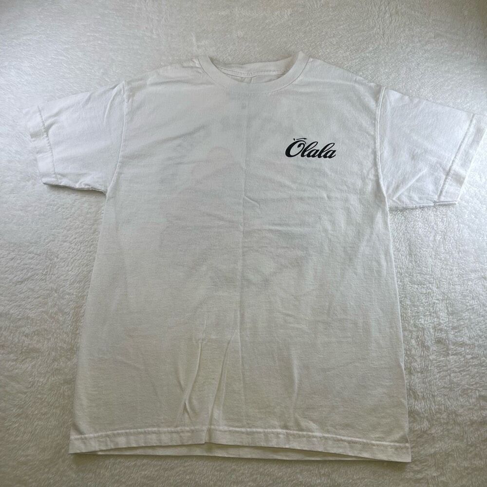 Olala Life’s Better Chilled flower Medium white T-Shirt